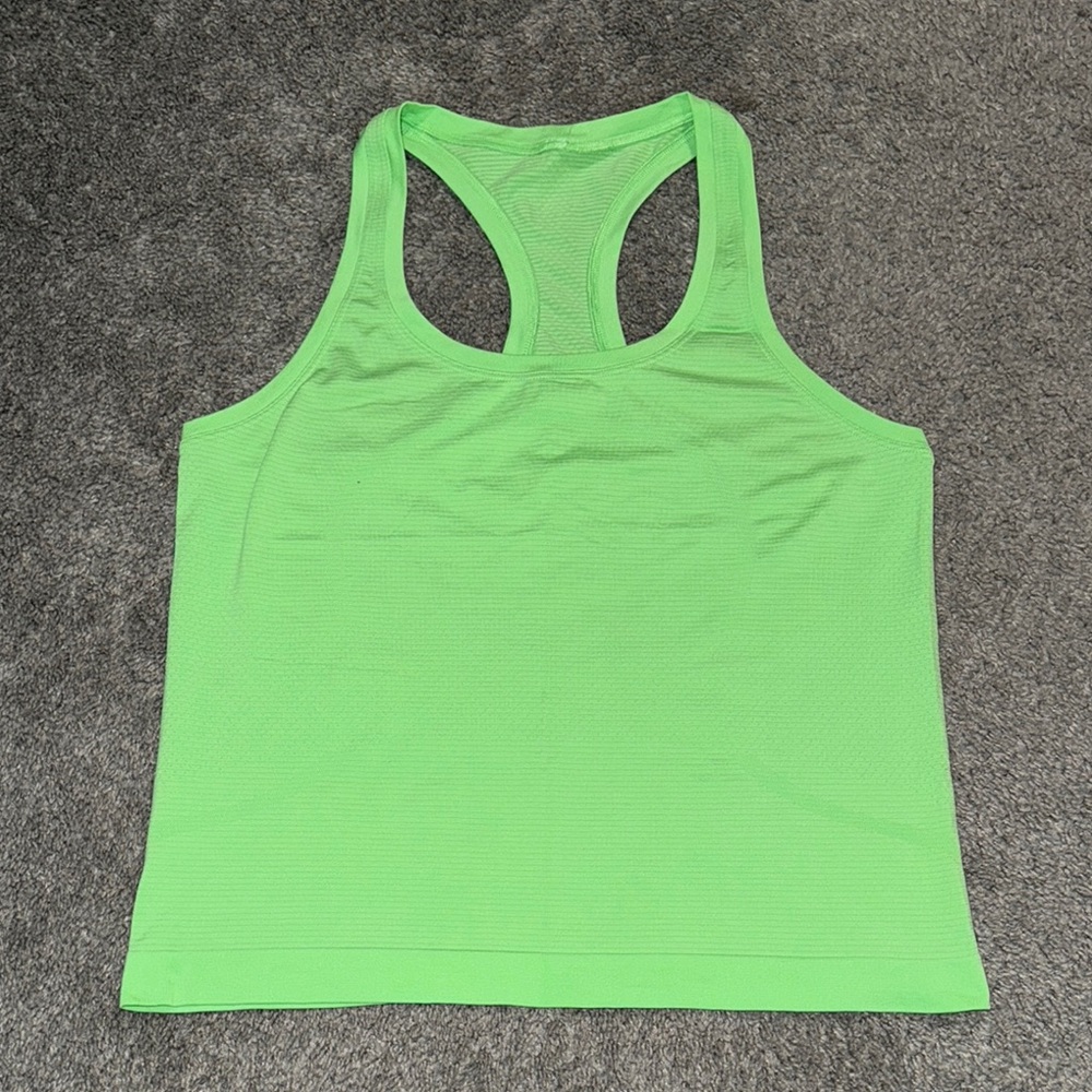 Lululemon swiftly race length - scream green